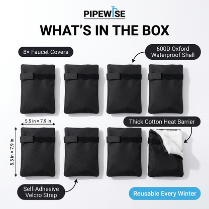 Pipewise™ Outdoor Faucet Covers