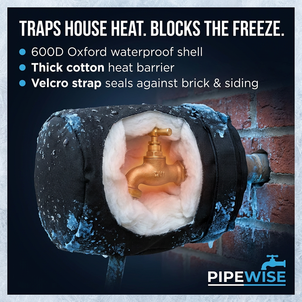 Pipewise™ Outdoor Faucet Covers 4-Pack